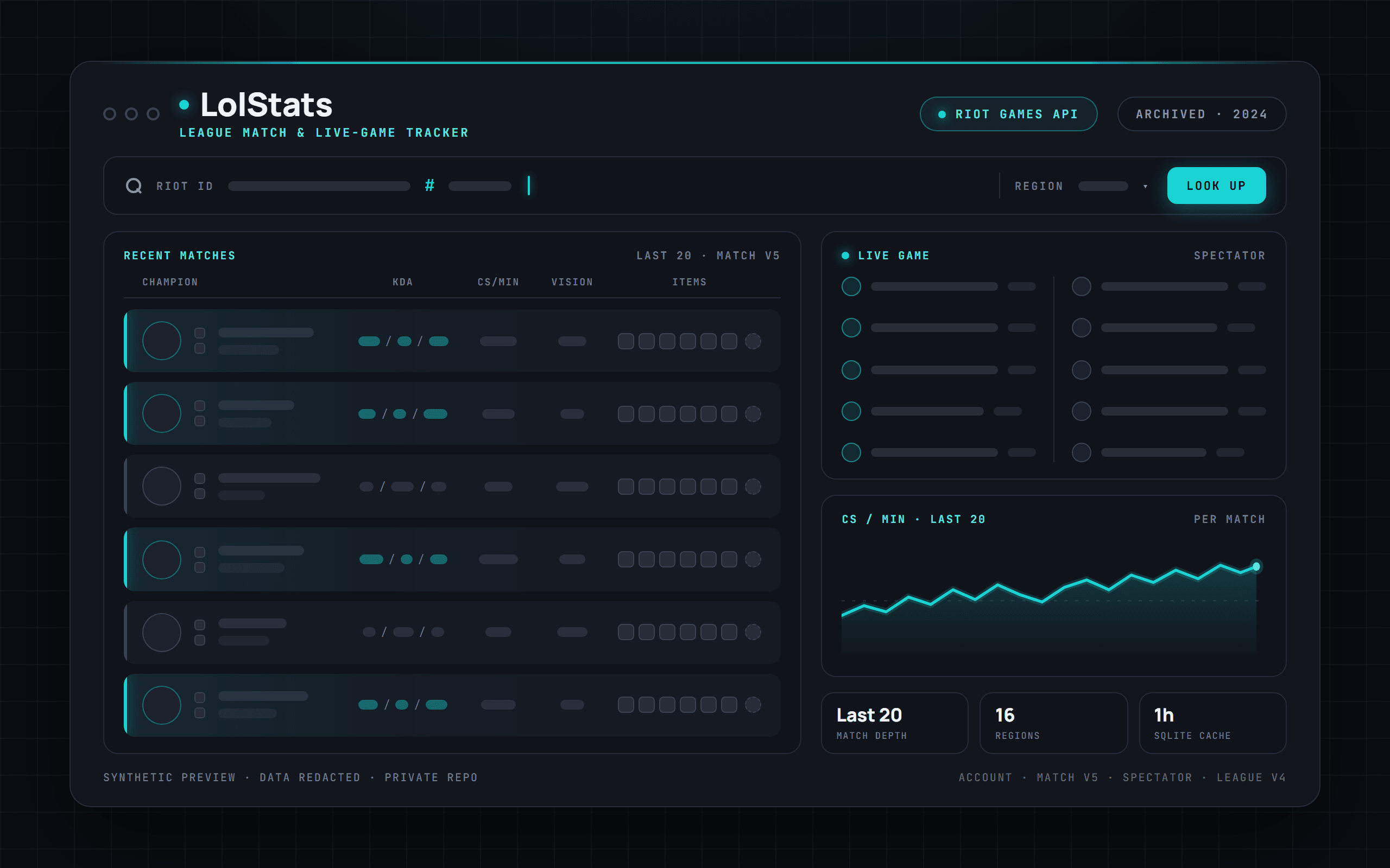 LolStats preview